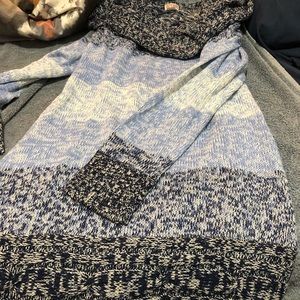 Cowl Neck Sweater Dress